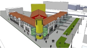 Ficou pronto o projeto que transforma o antigo Cine Olaria em centro cultural. Foto Divulgação
